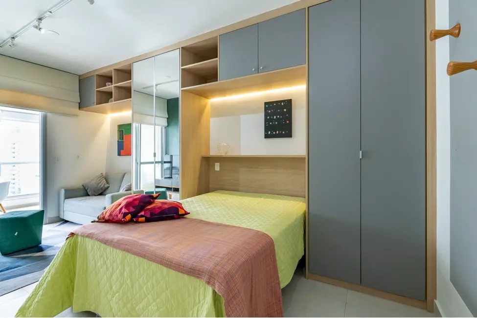 Foto 1 de Apartamento com 1 quarto à venda, 37m2 em Moema, São Paulo - SP