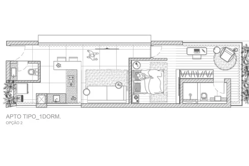 Apartamento com 2 quartos à venda, 60m2 em Vila Madalena, São Paulo - SP - imagem 7 Foto 7 de Apartamento com 2 quartos à venda, 60m2 em Vila Madalena, São Paulo - SP