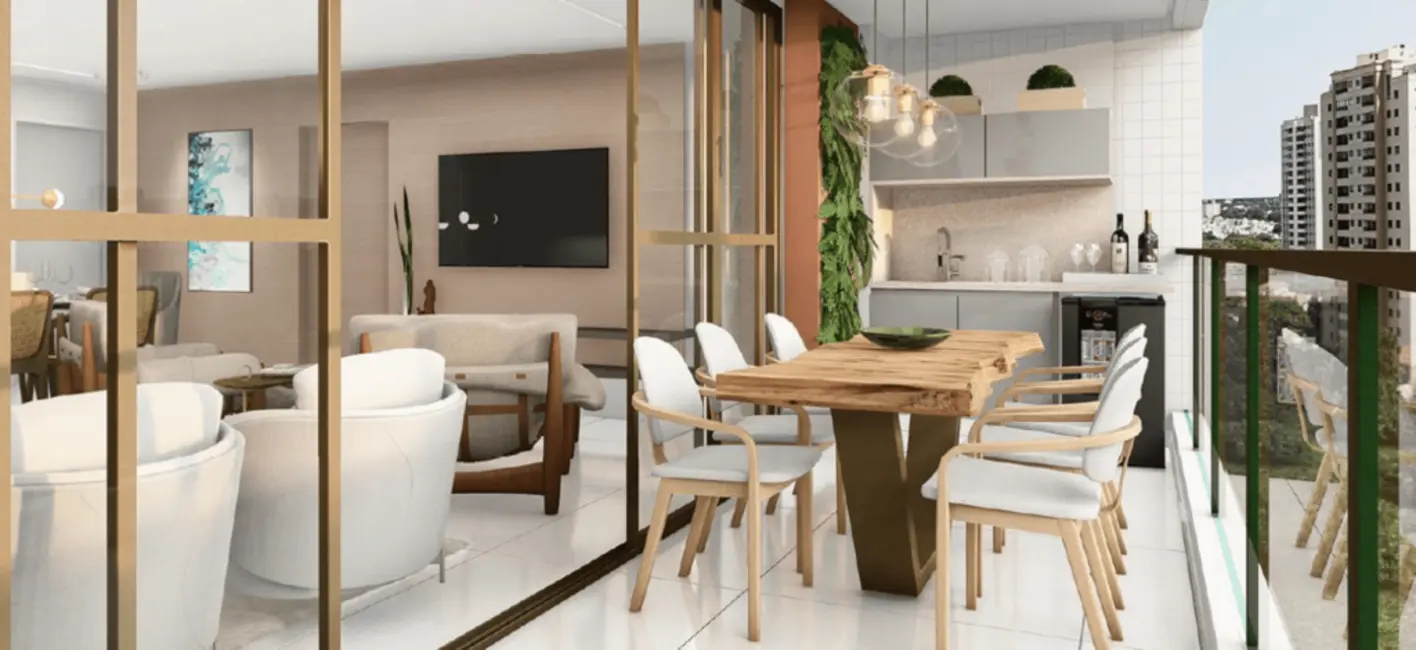 Foto 4 de Apartamento com 4 quartos à venda, 146m2 em Poço, Recife - PE