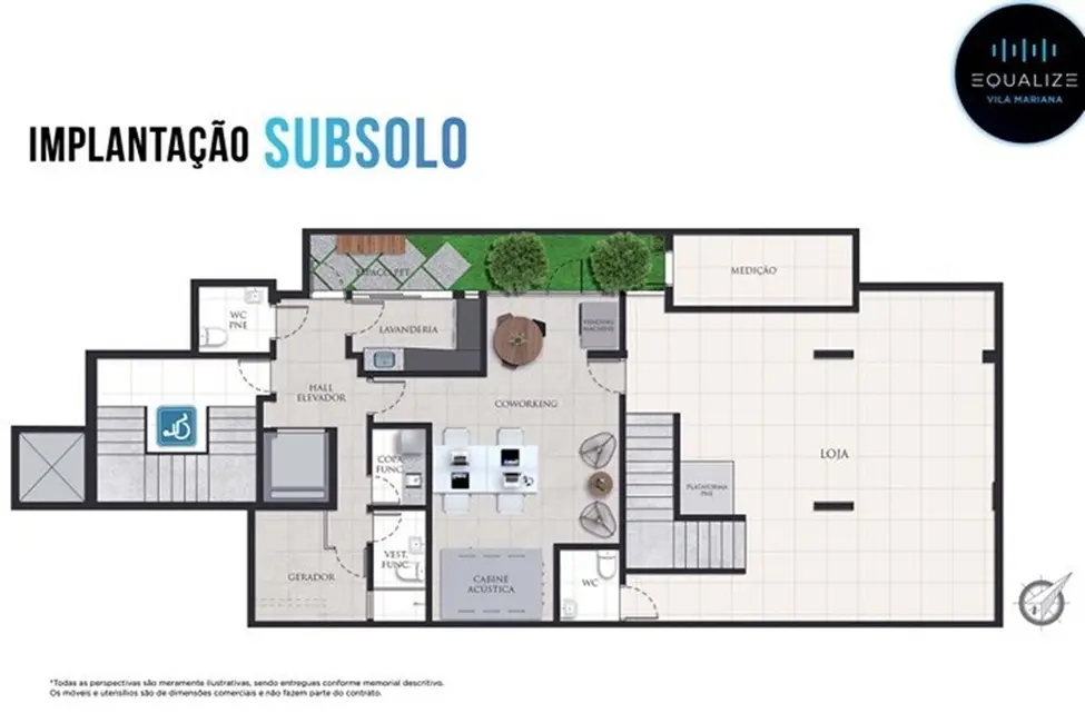Foto 2 de Apartamento com 1 quarto à venda, 37m2 em Vila Mariana, São Paulo - SP