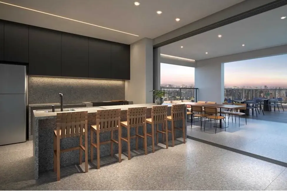 Foto 2 de Apartamento com 1 quarto à venda, 25m2 em Brooklin Paulista, São Paulo - SP