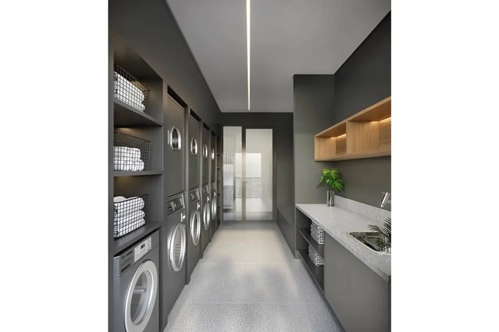 Apartamento com 1 quarto à venda, 27m2 em Brooklin Paulista, São Paulo - SP - imagem 3 Foto 3 de Apartamento com 1 quarto à venda, 27m2 em Brooklin Paulista, São Paulo - SP