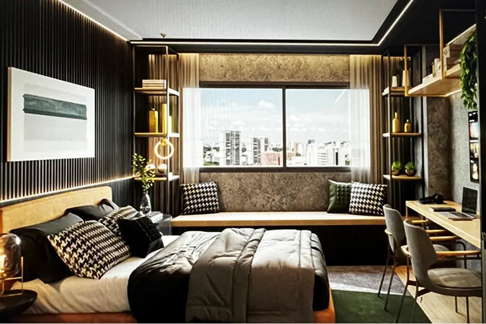 Foto 1 de Apartamento com 1 quarto à venda, 27m2 em Santo Amaro, São Paulo - SP