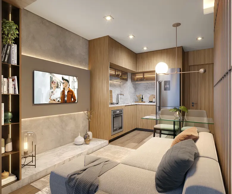 Foto 4 de Apartamento com 2 quartos à venda, 48m2 em Vila Buarque, São Paulo - SP