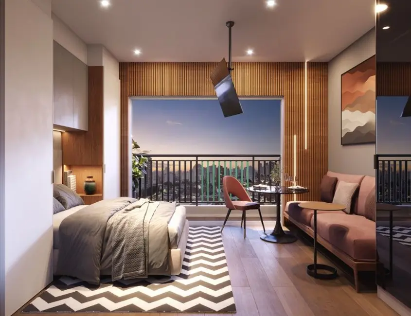 Foto 4 de Apartamento com 1 quarto à venda, 24m2 em São Paulo - SP