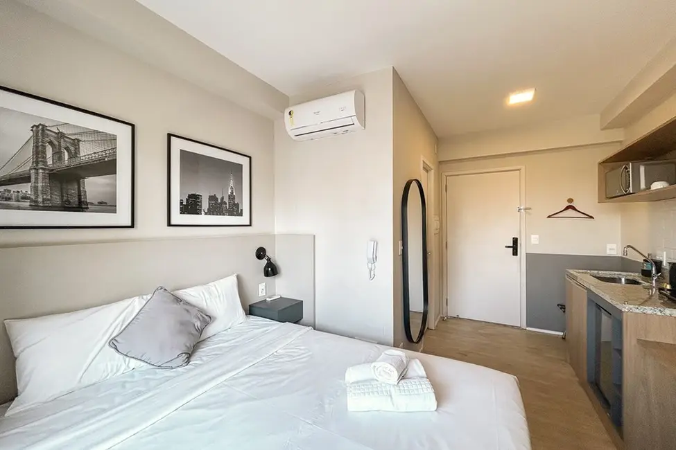 Apartamento com 1 quarto à venda, 22m2 em Brooklin Paulista, São Paulo - SP - imagem 1 Foto 1 de Apartamento com 1 quarto à venda, 22m2 em Brooklin Paulista, São Paulo - SP