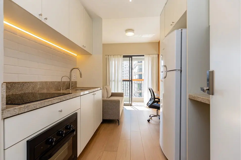 Apartamento com 1 quarto à venda, 28m2 em Brooklin Paulista, São Paulo - SP - imagem 1 Foto 1 de Apartamento com 1 quarto à venda, 28m2 em Brooklin Paulista, São Paulo - SP