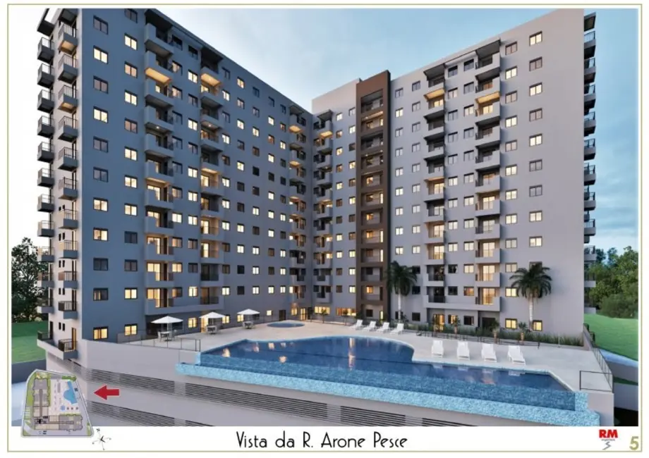 Foto 1 de Apartamento com 3 quartos à venda, 87m2 em Vila Bela Vista, Itatiba - SP