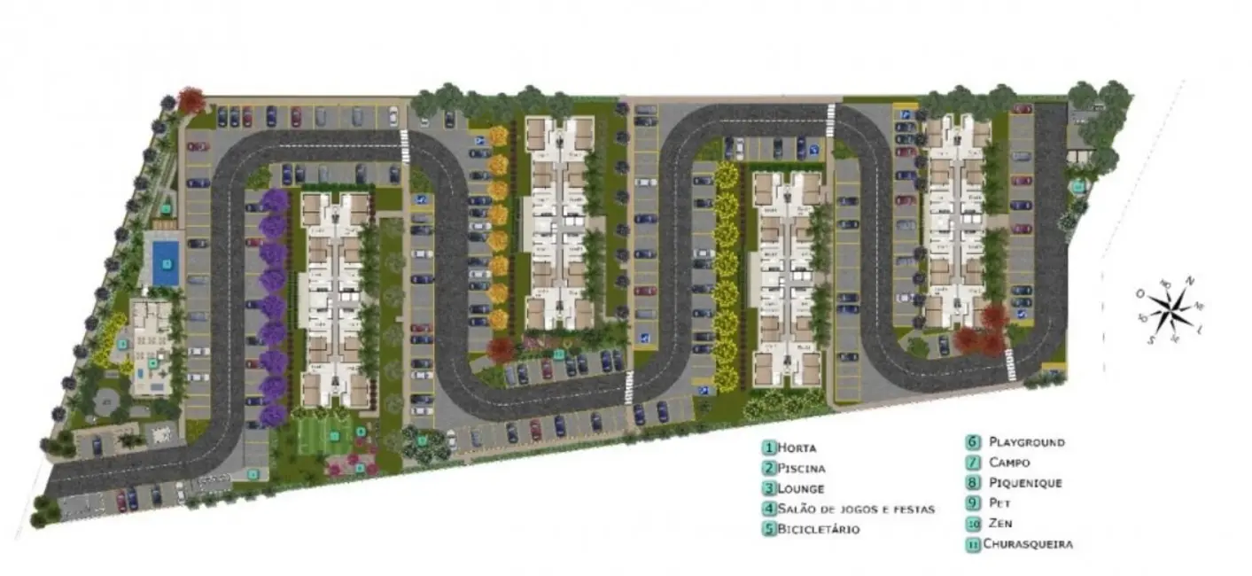 Apartamento com 2 quartos à venda, 52m2 em Vila Cruzeiro, Itatiba - SP - imagem 4 Foto 4 de Apartamento com 2 quartos à venda, 52m2 em Vila Cruzeiro, Itatiba - SP