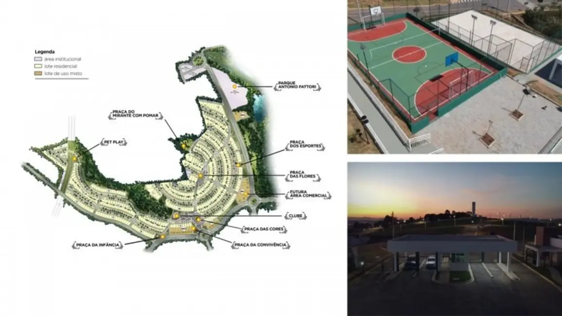 Foto 1 de Terreno / Lote à venda, 395m2 em Itatiba - SP