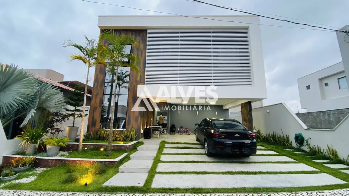 Foto 1 de Casa de Condomínio com 4 quartos para alugar, 273m2 em Papagaio, Feira De Santana - BA
