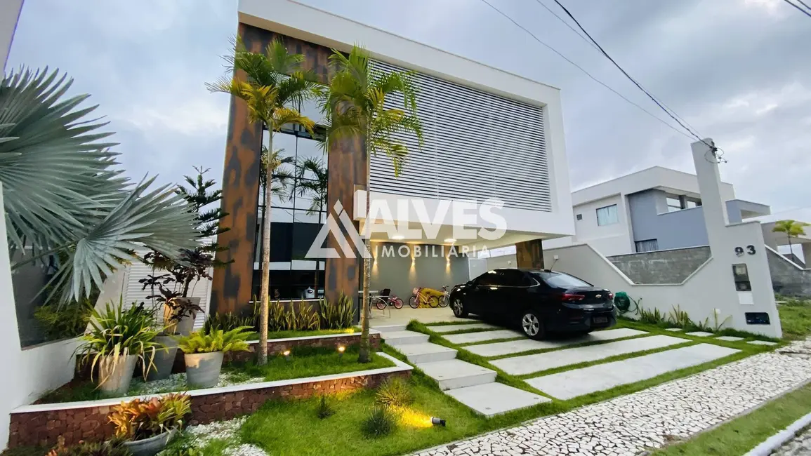 Foto 1 de Casa de Condomínio com 4 quartos à venda, 273m2 em Papagaio, Feira De Santana - BA