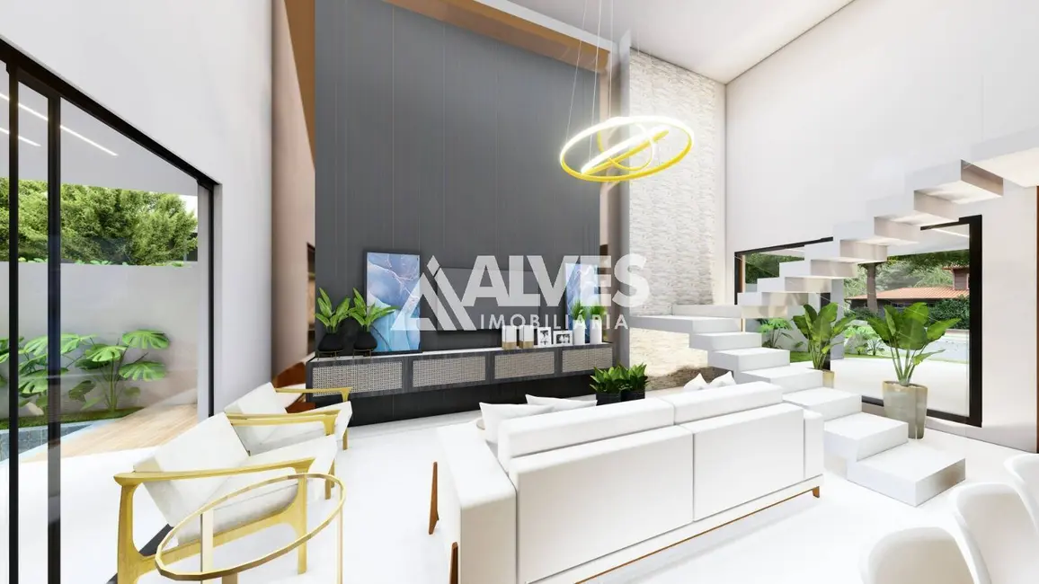 Foto 4 de Casa com 4 quartos à venda, 249m2 em Papagaio, Feira De Santana - BA