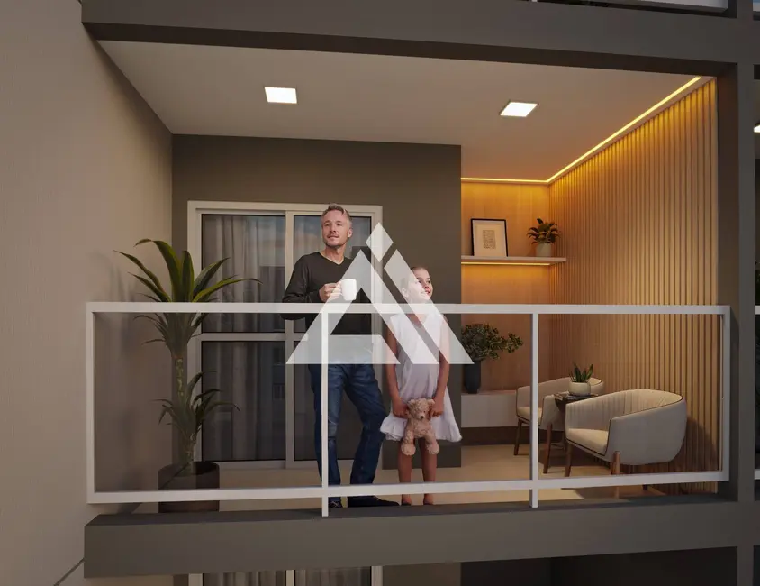 Foto 1 de Apartamento com 2 quartos à venda, 46m2 em Registro, Feira De Santana - BA