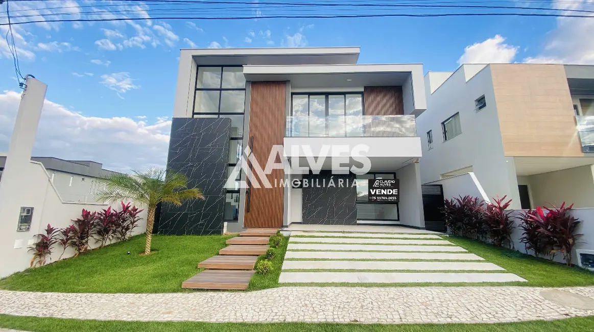 Foto 1 de Casa de Condomínio com 4 quartos à venda, 279m2 em Papagaio, Feira De Santana - BA