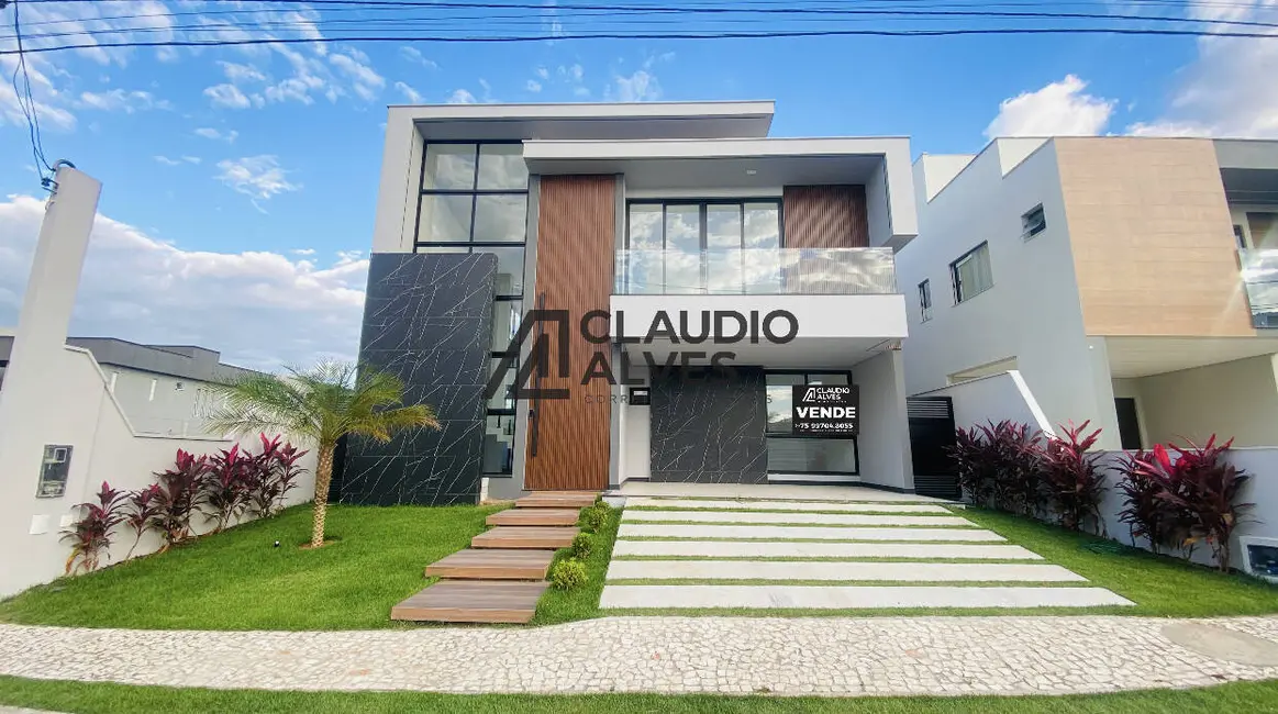 Foto 1 de Casa de Condomínio com 4 quartos à venda, 279m2 em Papagaio, Feira De Santana - BA