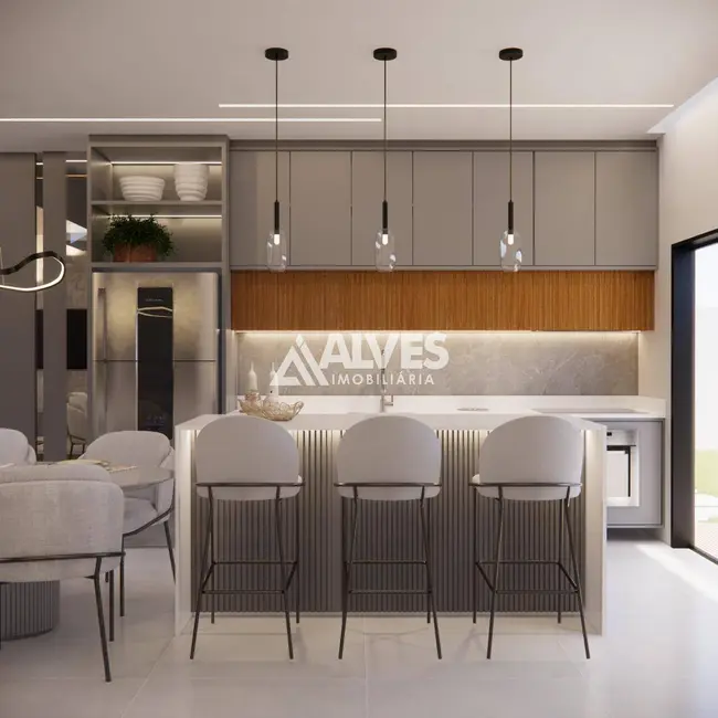 Foto 8 de Casa de Condomínio com 4 quartos à venda, 252m2 em Papagaio, Feira De Santana - BA