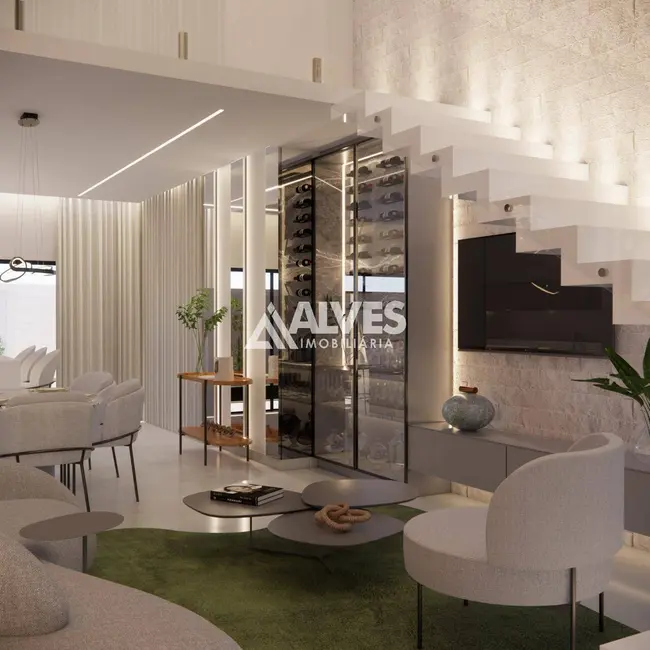 Foto 4 de Casa de Condomínio com 4 quartos à venda, 252m2 em Papagaio, Feira De Santana - BA