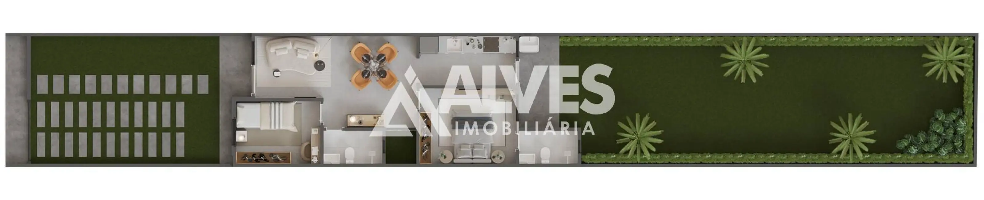 Foto 7 de Casa com 2 quartos à venda, 63m2 em Papagaio, Feira De Santana - BA