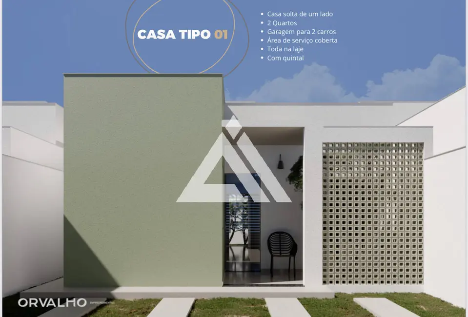 Foto 1 de Casa com 2 quartos à venda, 57m2 em Feira De Santana - BA