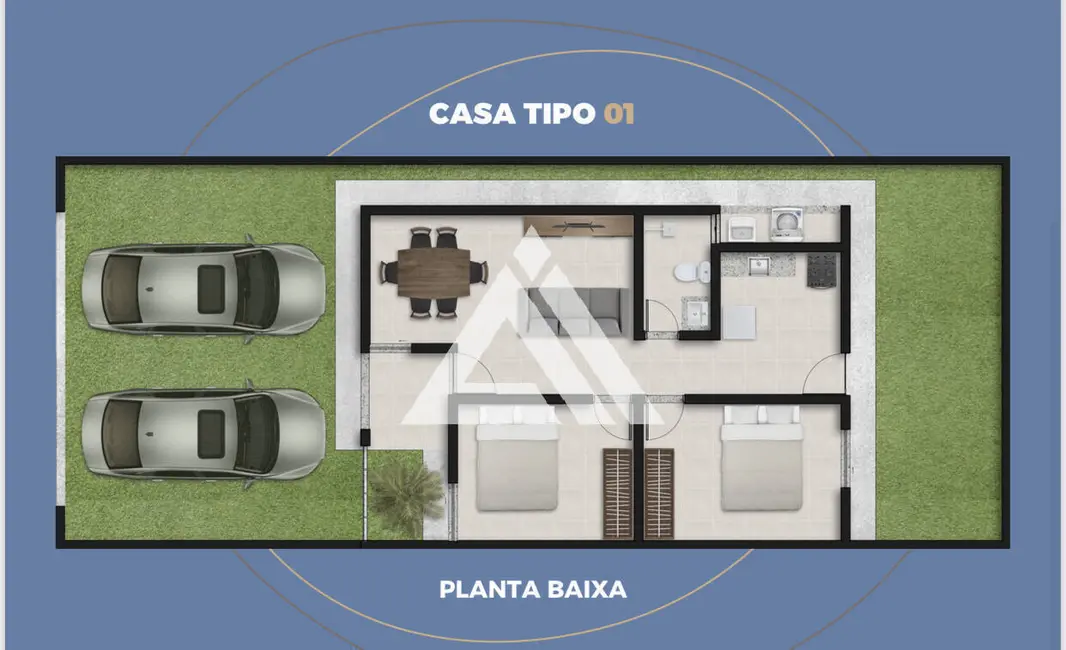 Foto 4 de Casa com 2 quartos à venda, 57m2 em Feira De Santana - BA