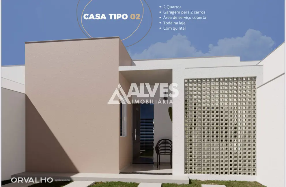 Foto 3 de Casa com 2 quartos à venda, 57m2 em Campo Limpo, Feira De Santana - BA
