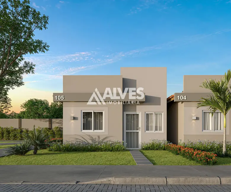 Foto 3 de Casa de Condomínio com 2 quartos à venda, 43m2 em Papagaio, Feira De Santana - BA