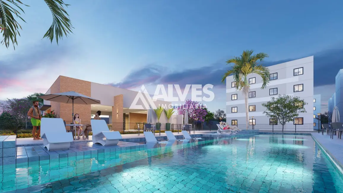 Foto 2 de Apartamento com 2 quartos à venda, 45m2 em Sim, Feira De Santana - BA