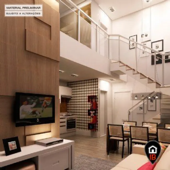 Foto 4 de Cobertura com 1 quarto à venda, 63m2 em Jardim do Mar, Sao Bernardo Do Campo - SP