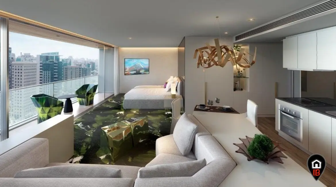 Apartamento com 1 quarto à venda, 74m2 em Vila Olímpia, São Paulo - SP - imagem 5 Foto 5 de Apartamento com 1 quarto à venda, 74m2 em Vila Olímpia, São Paulo - SP