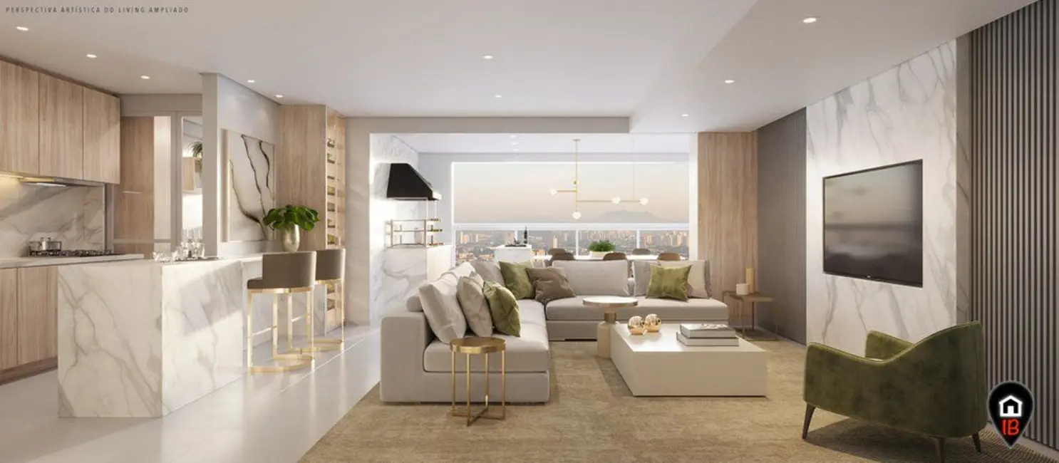 Apartamento com 3 quartos à venda, 144m2 em Vila Romana, São Paulo - SP - imagem 6 Foto 6 de Apartamento com 3 quartos à venda, 144m2 em Vila Romana, São Paulo - SP