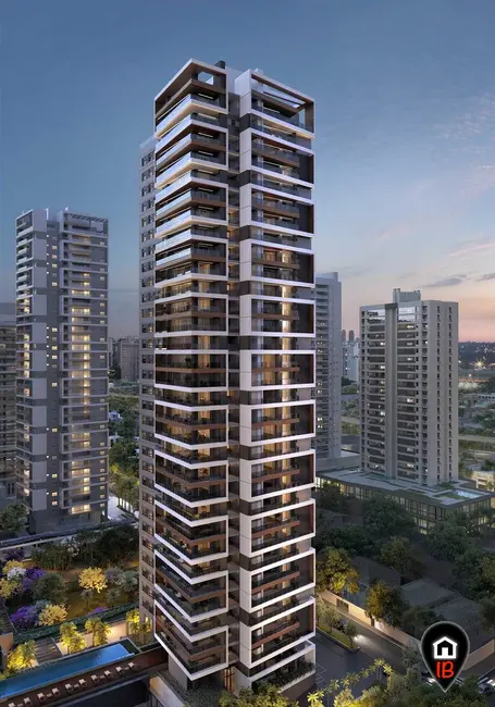 Foto 2 de Apartamento com 4 quartos à venda, 159m2 em Brooklin Paulista, São Paulo - SP