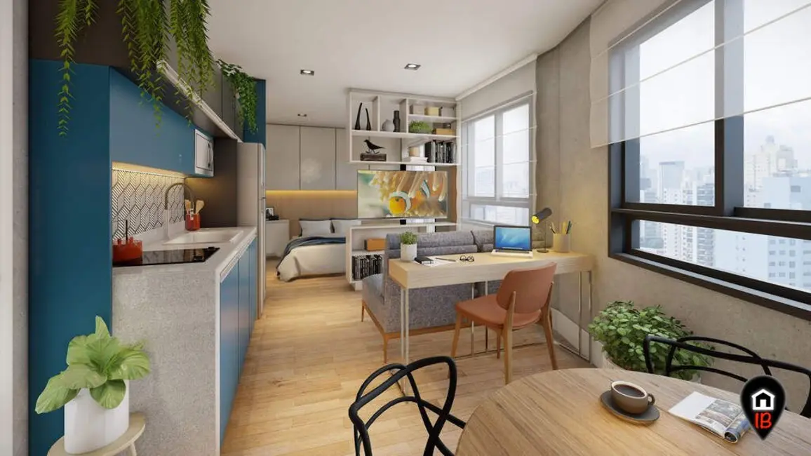 Foto 4 de Apartamento com 1 quarto à venda, 37m2 em Vila Mariana, São Paulo - SP