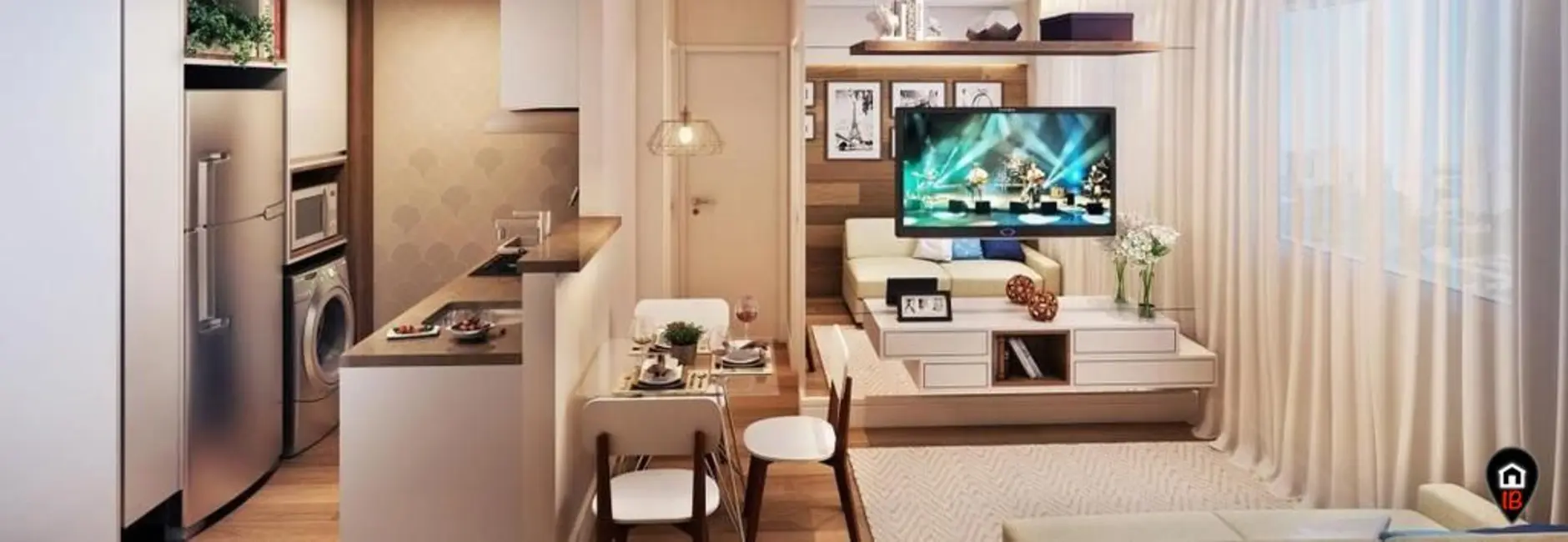 Foto 2 de Apartamento com 2 quartos à venda, 35m2 em Vila Santa Catarina, São Paulo - SP