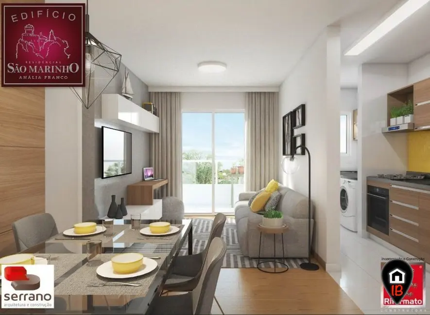 Foto 2 de Apartamento com 2 quartos à venda, 50m2 em São Paulo - SP
