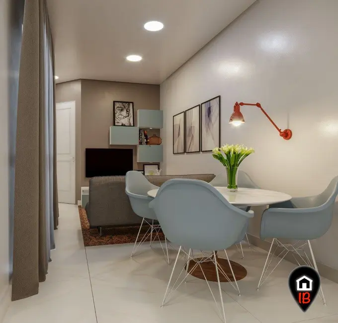 Foto 3 de Cobertura com 2 quartos à venda, 79m2 em Campestre, Santo Andre - SP