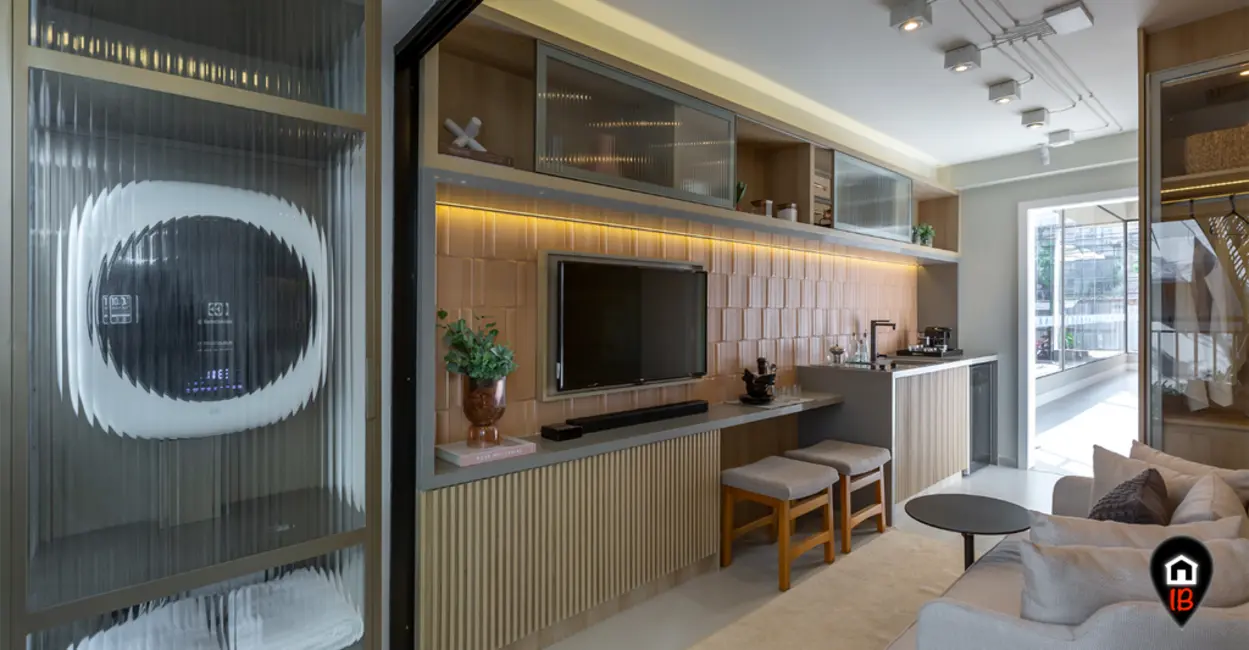 Apartamento com 1 quarto à venda, 40m2 em Mirandópolis, São Paulo - SP - imagem 7 Foto 7 de Apartamento com 1 quarto à venda, 40m2 em Mirandópolis, São Paulo - SP