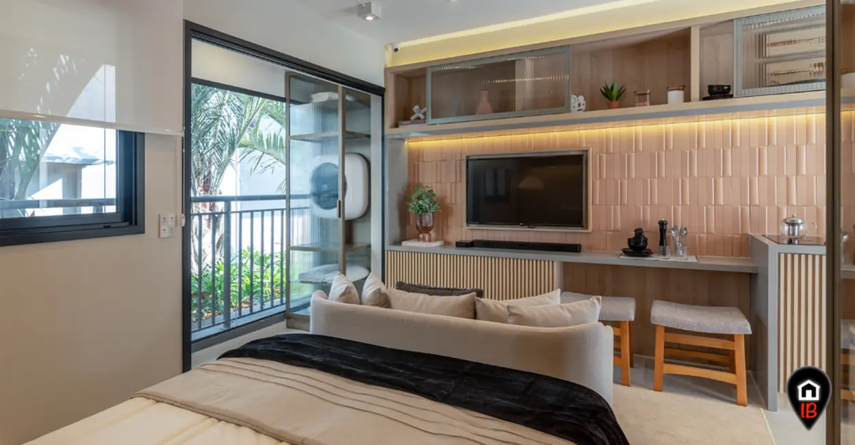 Apartamento com 1 quarto à venda, 46m2 em Mirandópolis, São Paulo - SP - imagem 6 Foto 6 de Apartamento com 1 quarto à venda, 46m2 em Mirandópolis, São Paulo - SP
