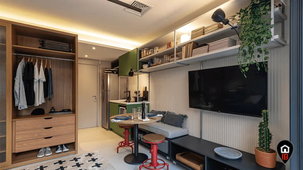 Foto 9 de Apartamento com 1 quarto à venda, 34m2 em República, São Paulo - SP