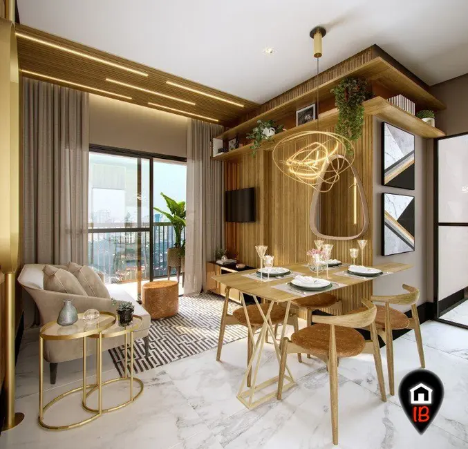 Apartamento com 2 quartos à venda, 41m2 em Pinheiros, São Paulo - SP - imagem 6 Foto 6 de Apartamento com 2 quartos à venda, 41m2 em Pinheiros, São Paulo - SP