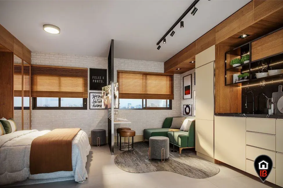 Apartamento com 2 quartos à venda, 41m2 em Pinheiros, São Paulo - SP - imagem 8 Foto 8 de Apartamento com 2 quartos à venda, 41m2 em Pinheiros, São Paulo - SP