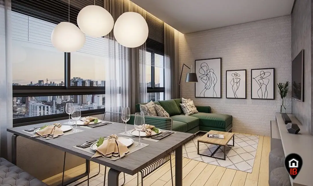 Foto 4 de Apartamento com 1 quarto à venda, 34m2 em República, São Paulo - SP