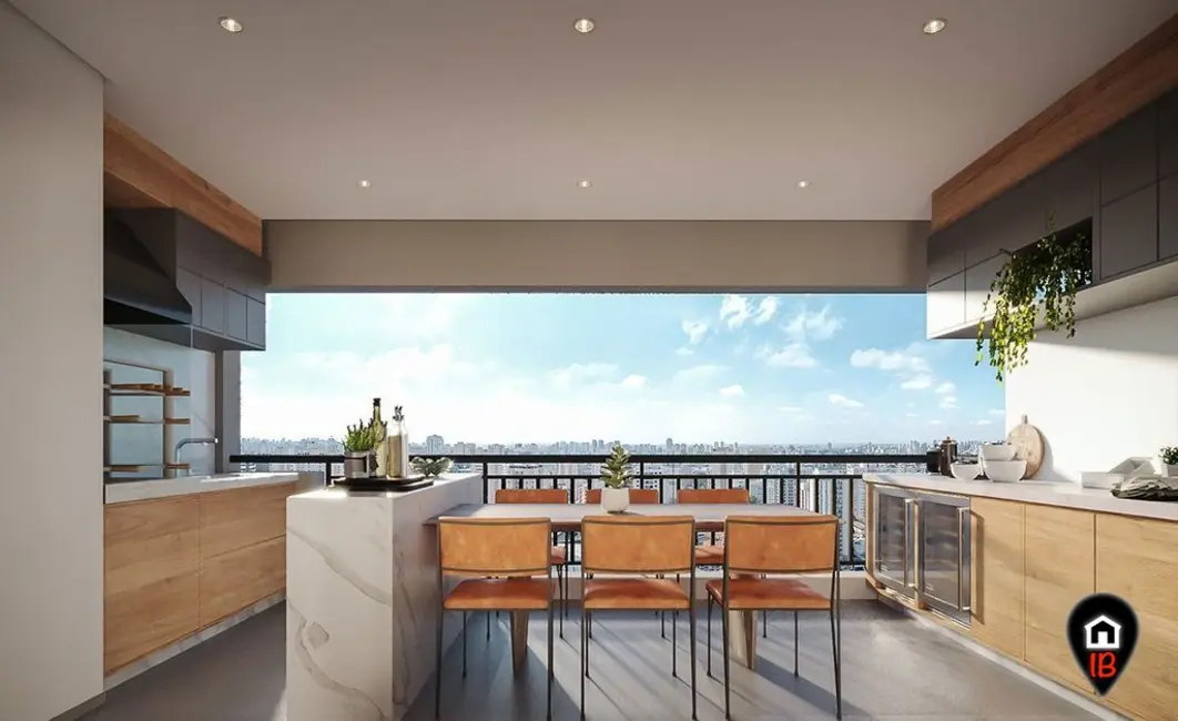 Apartamento com 4 quartos à venda, 144m2 em Tatuapé, São Paulo - SP - imagem 8 Foto 8 de Apartamento com 4 quartos à venda, 144m2 em Tatuapé, São Paulo - SP