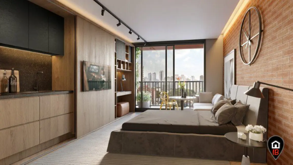 Apartamento com 2 quartos à venda, 47m2 em Pinheiros, São Paulo - SP - imagem 7 Foto 7 de Apartamento com 2 quartos à venda, 47m2 em Pinheiros, São Paulo - SP