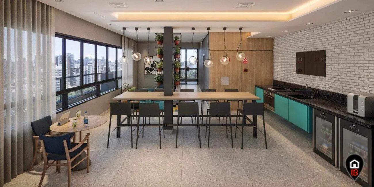 Apartamento com 2 quartos à venda, 34m2 em Moema, São Paulo - SP - imagem 6 Foto 6 de Apartamento com 2 quartos à venda, 34m2 em Moema, São Paulo - SP