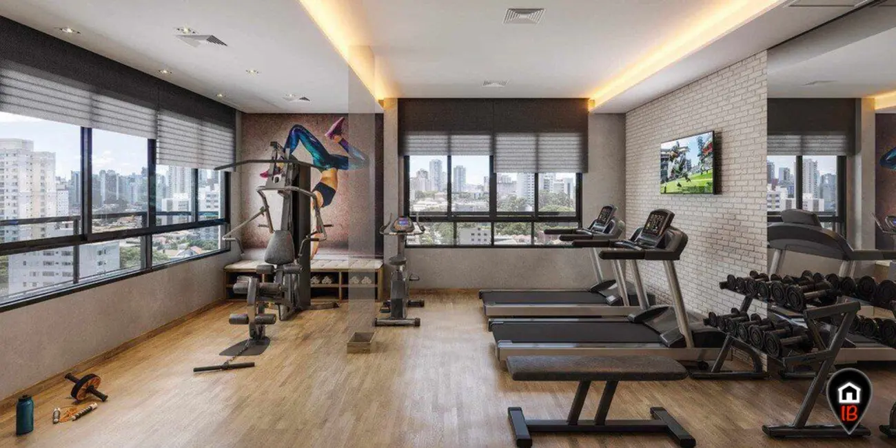 Apartamento com 2 quartos à venda, 34m2 em Moema, São Paulo - SP - imagem 5 Foto 5 de Apartamento com 2 quartos à venda, 34m2 em Moema, São Paulo - SP