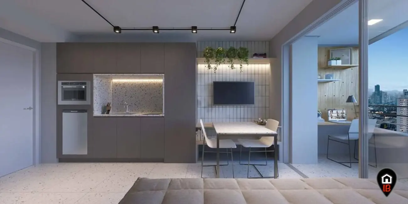 Apartamento com 1 quarto à venda, 36m2 em Brooklin Novo, São Paulo - SP - imagem 6 Foto 6 de Apartamento com 1 quarto à venda, 36m2 em Brooklin Novo, São Paulo - SP