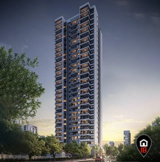 Foto 1 de Apartamento com 2 quartos à venda, 51m2 em Brooklin Paulista, São Paulo - SP