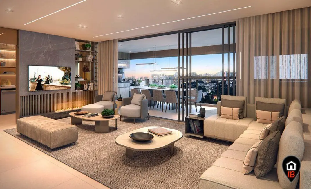 Apartamento com 4 quartos à venda, 143m2 em Campo Belo, São Paulo - SP - imagem 6 Foto 6 de Apartamento com 4 quartos à venda, 143m2 em Campo Belo, São Paulo - SP