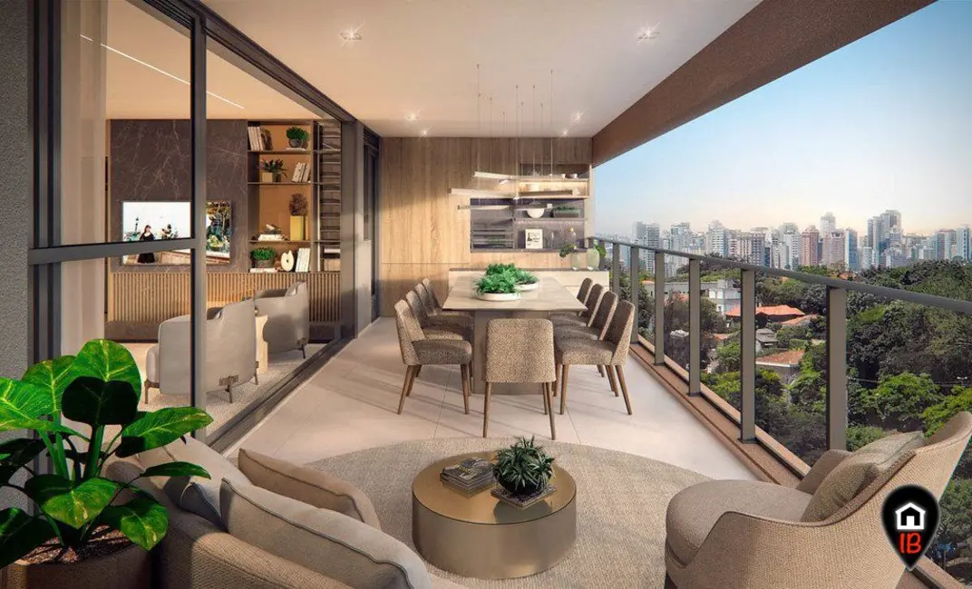 Apartamento com 4 quartos à venda, 143m2 em Campo Belo, São Paulo - SP - imagem 7 Foto 7 de Apartamento com 4 quartos à venda, 143m2 em Campo Belo, São Paulo - SP